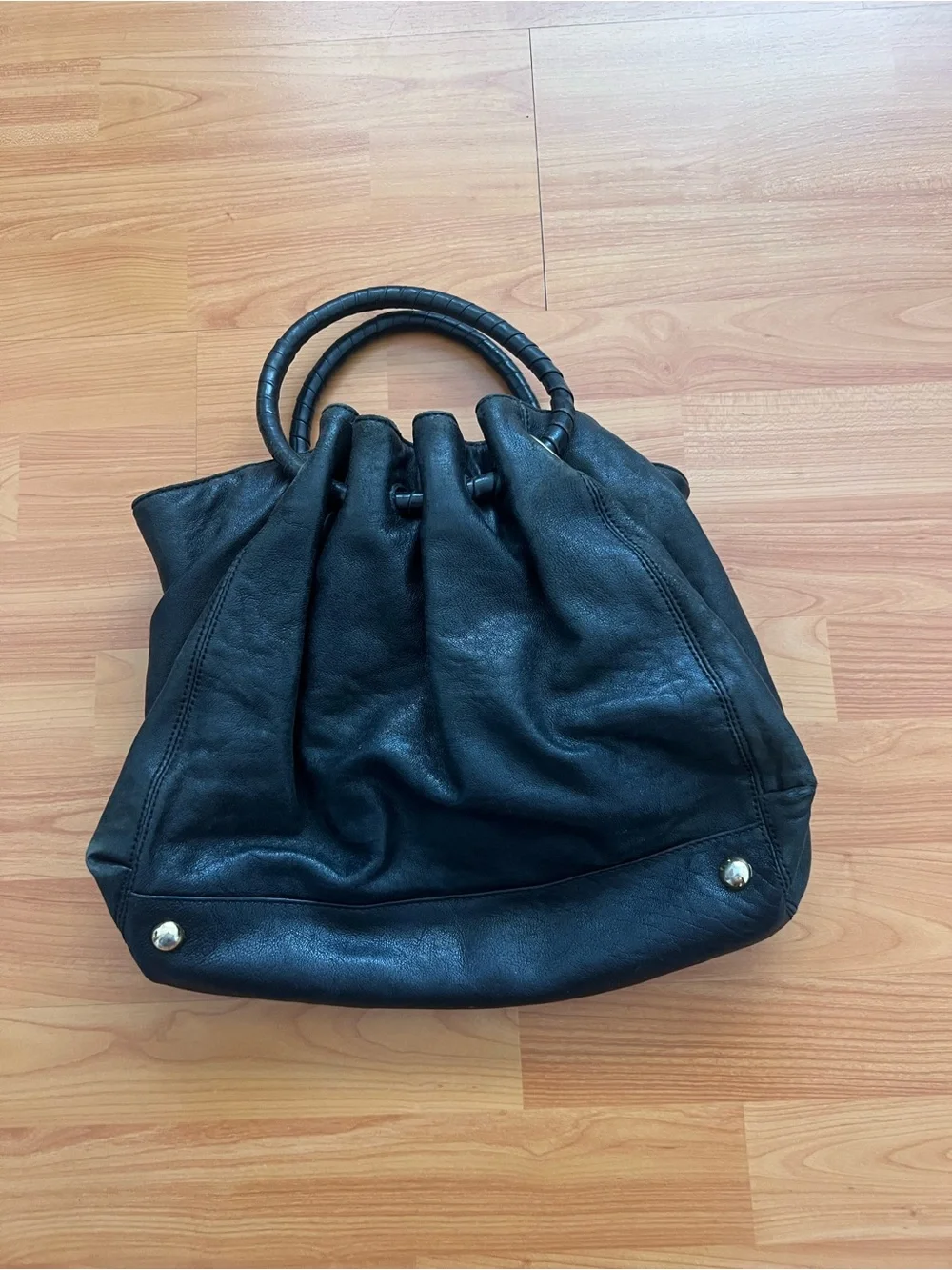 Michael Kors Leather Hobo Bag